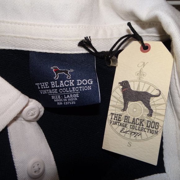The Black Dog Nautical Button Sweater - Picture 7 of 8